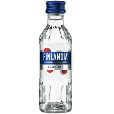 Водка Finlandia, Cranberry / Финляндия, Клюква белая, 40%, 0.05 л