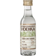 Горілка Koskenkorva, Lemon Lime Yarrow / Коскенкорва, Лимон Лайм Деревій, 37.5%, 0.04 л