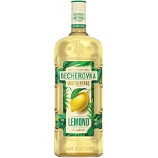 Лікерна настойка Becherovka, Lemond / Бехеровка, Лимон, 20%, 1 л