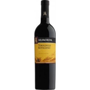 Вино Італії Mezzacorona Teroldego Rotaliano DOC, Червоне, Н\Сухе, 13% 0.75 л [8004305000019]