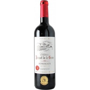 Вино Франції Chateau Jacquet de la Grave Bordeaux AOC червоне сухе 0.75 л 11-14.5% [3176481023078]