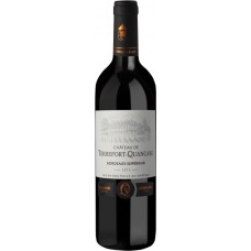 Вино Франции Chateau de Terrefort-Quancard Bordeaux Superieur АОС красное сухое 0.75 л 11-14.5%