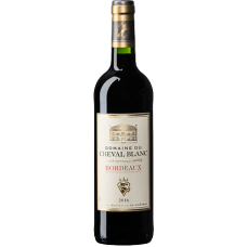 Вино Bordeuax Domaine du Cheval Blanc Cuvee Grandes Vignes красное сухое 0.75 л 12%