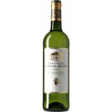 Вино Domaine du Cheval Blanc белое сухое 0.75 л 12%
