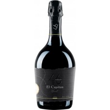 Вино ігристе 46 Parallel El Capitan Brut біле брют 0.75 л 11.5%