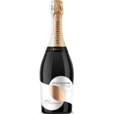 Вино ігристе Apostrophe Chardonnay Brut 0.75 л 10-13.3%
