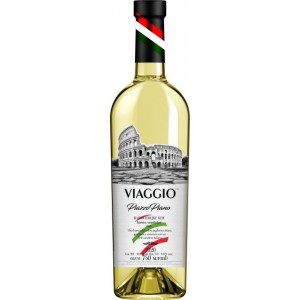Вино VIAGGIO Piazzo Piano біле напівсолодке 0.75 л 9-13 % [4820235322328]