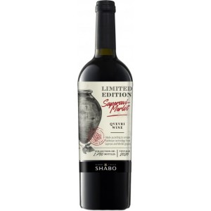 Вино Shabo / Шабо Limited Edition, Саперваві-Мерло, червоне, сухе, 11-14%, 0.75 л [4820254570120]
