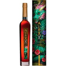 Коньяк AleXX, Gold / Алекс, Голд, VSOP, 40%, 0.5 л (в тубусі)