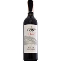 Вино Kvint Мерло червоне сухе 0.75 л 12.8% [4840709001122]