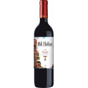 Вино Старий Тбілісі Алазані червоне напівсолодке 0.75 л 12% [4860004070173]