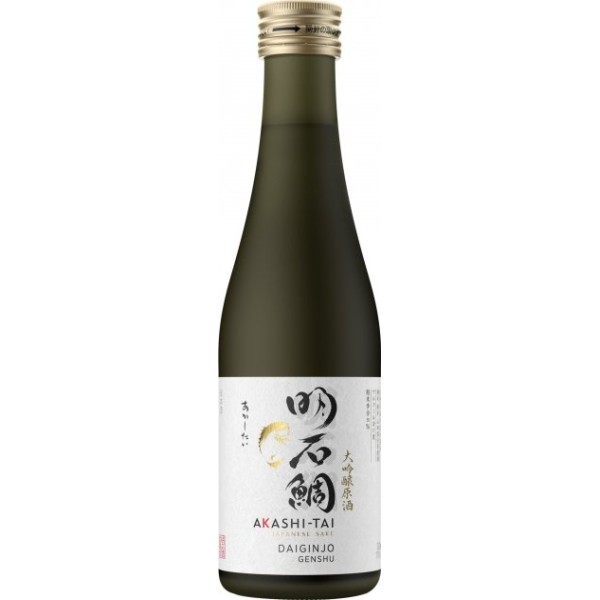 Саке Японії Akashi Sake Junmai Daiginjo Genshu Yamadanishik 0.3 л 16%