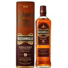 Виски Bushmills / Бушмиллс, 16 лет, 40%, 0.7 л (под. уп.)