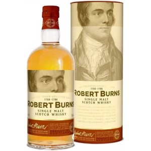 Віскі Robert Burns / Роберт Бернс, 43%, 0.7 л (в тубусі) [5060044482397]