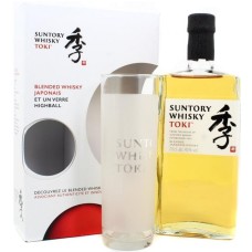 Виски Suntory Toki  / Сантори Токи, 43%, 0.7 л в  (под. уп.) + 1 стакан