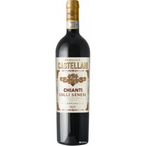 Вино Італії Castellani Chianti Colli Senesi DOCG Famiglia червоне сухе 0.75 л 12.5% [8002153222423]