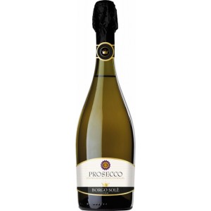 Вино ігристе Borgo Sole Prosecco DOC Brut біле сухе 0.75 л 11% [8008820162375]
