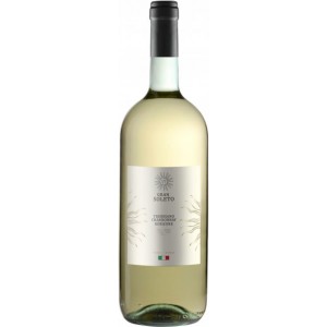 Вино Gran Soleto Trebbiano Chardonnay Rubicone IGT біле сухе 1.50 л 11% [8011510024891]
