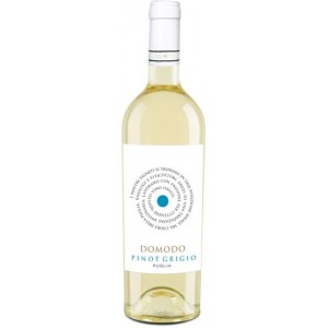 Вино Італії Domodo Pinot Grigio Puglia IGP біле сухе 0.75 л 12% [8023354374216]