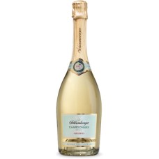 Вино ігристе Австрії Schlumberger Chardonnay Brut Reserve, біле, брют 0.75 л 12%