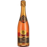 Ігристе вино Calixte Crémant d'Alsace Aloc AOC рожеве сухе 0.75 л 12.5% [3306999800759]