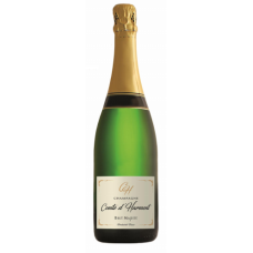 Шампанское Франции Michel Gonet, Comte d'Harmont Blanc Brut, Champagne AOC, 12.5% белое сухое 0.75л