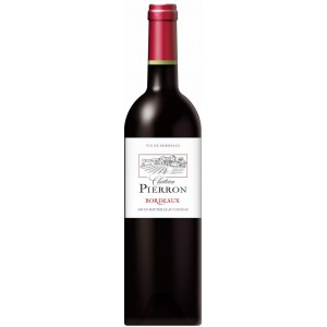 Вино Франції  Chateau Pierron, Bordeaux AOC, Червоне Сухе 13% 0.75л [3499141369270]