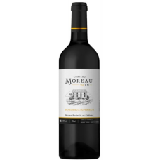 Вино Франции Chateau Moreau, Bordeaux AOC, красное сухое 13% 0.75л