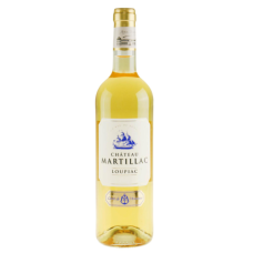 Вино Франции  Chateau Martillac Cuvée de l'Armateur, Loupiac AOC, 13%, Белое, Сладкое, 0.75л