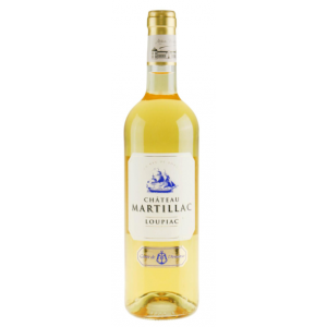 Вино Франції  Chateau Martillac Cuvée de l'Armateur, Loupiac AOC, 13%, Біле, Солодке, 0.75л [3525150175196]