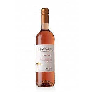 Вино  ЮАР  Brandvlei, Syrah Rose, Western cape, 12.5%, Розовое, Сухое, 0.75 л 