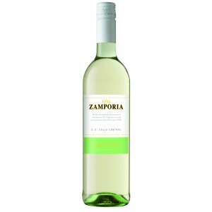 Вино  Чилі  Vina Zamporia Chardonnay, Valle Central DO, 13.5%, Біле, Сухе, 0.75 л [4006542068382]