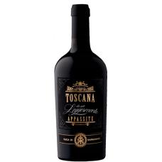 Вино Италии Toscana Rosso Da Uve Leggermente Appassite, IGT, Toscana, 14%, Красное, Полусухое, 0.75л
