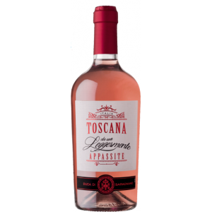 Вино Італії  Toscana Rosso Da Uve Leggermente Appassite, IGT, Toscana, 12.5%, Рожеве, Напівсухе, 0.75л [8009307017126]