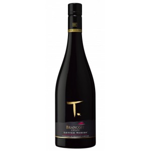 Вино Нової Зеландії "Т" Marlborough Pinot Noir 10, 5-15%, Червоне, Сухе, 0.75 л [9414024651055]
