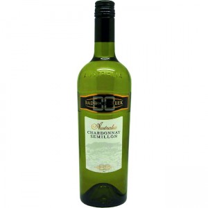 Вино Австралії Badgers Creek Chardonnay Semillon 11.5%, Біле, Сухе, 0.75 л [3263286341046]