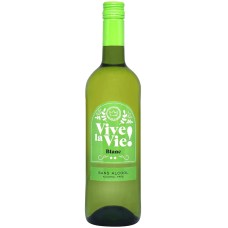 Вино Vive la Vie, Blanc / Віве ла Віє, Біле, Напівсолодке, 0.5%, 0.75 л