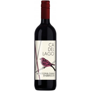 Вино Ca' Del Lago, Montepulciano D'Abruzzo DOC Still Red dry 0, 75 Abruzzo 12,5% [8003625001928]