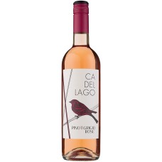 Вино Италии Ca' Del Lago Pinot Grigio Provincia Di Pavia Rosato / Ка' Дель Лаго Пино Гриджо Провинчиа Ди Павиа Розато, Розовое, Сухое, 0,75 л