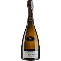 Вино игристое Arthur Metz, Cremant d'Alsace 1904 года / Артур Мец, Креман д'Эльзас, Белое, Брют, 12%, 0.75 л