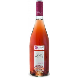 Вино Грузії Khareba Розе Рожеве,  Сухе, 0.75 л 12.5% [4860001193622]