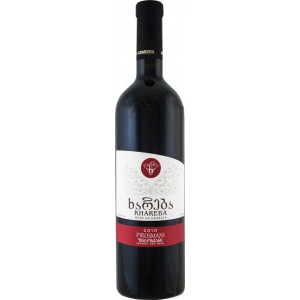 Вино Грузії Khareba Pirosmani, Червоне, Напівсухе, 0.75 л 12.5% [4860001194094]