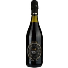 Вино игристое Abbazia, Lambrusco Rosso Frizzante / Аббация, Ламбруско Россо Фризанте, Красное, Полусухое, 8%, 0.75 л
