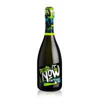 Вино ігристе Італії Pop It Now, Glera Vino Spumante Brut Sparkling, Біле, Сухе, 0,75, 11% [8003625014720]