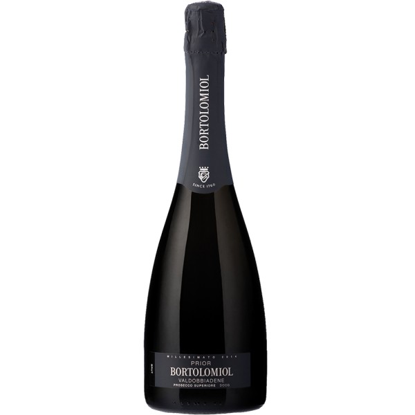 Вино игристое Bortolomiol, Prior, Valdobbiadene Prosecco Superiore / Бортомиоль, Приор, Вальдоббьяденное Просекко Супериоре, Белое, Брют, 12%, 0.75 л