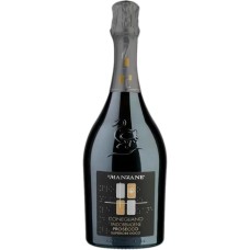 Вино игристое Le Manzane, Conegliano Valdobbiadene Prosecco Superiore / Ле Манзан, Конельяно Вальдоббьядене Просеко Супериоре, Белое, Брют, 11.5%, 0.75 л