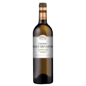 Вино Франції Chateau Haut-Mouleyre Bordeaux Sauvignon Blanc 13%, Біле, Сухе, 0.75 л [3500610056772]