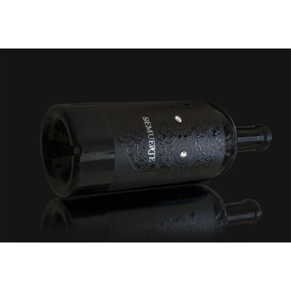 Вино Іспанії, Demuerte Black Swarovski, DO Yecla, 16%, Червоне, Сухе, 0.75 л