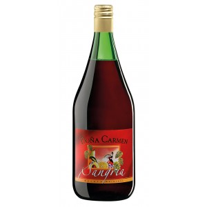 Вино Италии Toso Sangria Dona Carmen / Тосо Сангрия Дона Кармен, Кр, П/Сл, 1.5 л [8002915000399]