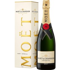 Шампанське Moet & Chandon, Imperial / Моет та Шандон, Імперіаль, Біле, Брют, 12%, 0.75 л (под. уп.)